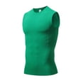 thumbnail image 4 of Mens Compression Tank Top Qiggri Men Tight Fitting Bodybuilding Run High Elasticity Drying Underlay Compress Top Athletic Tank Top, 4 of 4