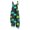 Green, variant on Womens Halloween Overalls Castle Skeleton Halter Backless Funny Jumpsuits Spiderweb Pumpkin Sleeveless Spooky Overalls, 2XL