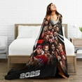 thumbnail image 5 of Roman Reigns Blanket, Super Soft Throw Blanket, Cozy Flannel Blankets For Boys Girls, Warm Blankets For Couch Sofa Bed, 60"X50", 5 of 7