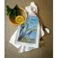 thumbnail image 2 of Vero Beach, Florida, Blue Heron (100% Cotton Tea Towel, Decorative Hand Towel, Kitchen and Home), 2 of 3