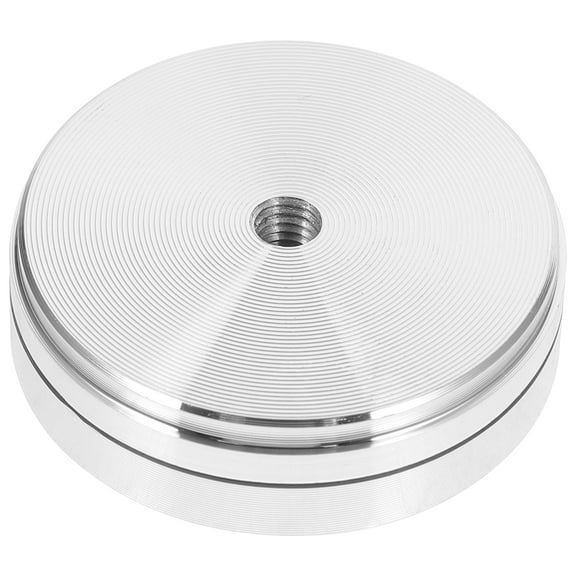 Baking Turntable Dining Table Turntable Round Heavy Turntable Base Aluminum Alloy 3.80X3.80X1.80CM