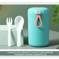thumbnail image 5 of TERGAYEE Stainless Steel Insulated Soup Cup, Soup Cup Leak Proof Hot Cold Food for School Office Picnic Travel Outdoors,Lunch box for Adult,Leak Proof Food Jar, 5 of 7