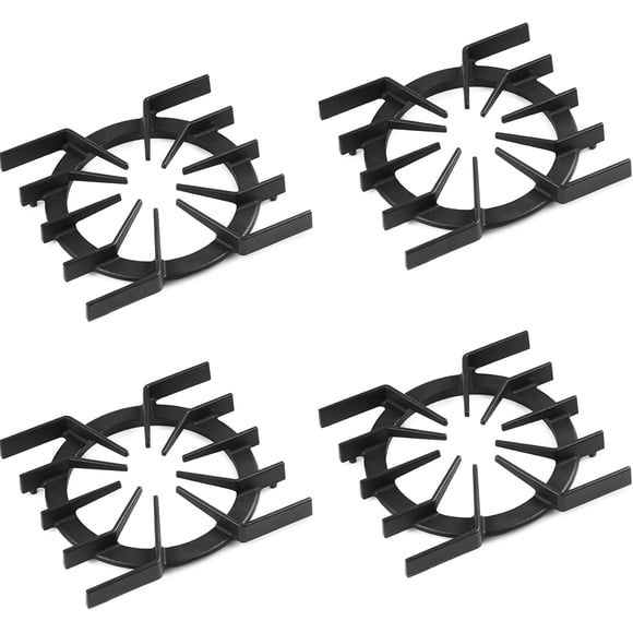 4 Pcs PA060037 Spider Grate Replacement for Viking Stove Parts 10”x 10.9” IN Cast Iron Burner Grate Viking Gas Range Grate PA060024 Cooktop Grate Stove Rack