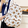 thumbnail image 4 of School Backpack for Teens Cute Capybara Print Backpack Large Capacity Laptop Bag Casual Commute Travel Daypack, 4 of 5