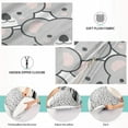 thumbnail image 3 of GZHJMY Cute Cartoon Koala Pillowcases, Super Soft and Cozy Luxury Fuzzy Flannel Pillow Cases with Zipper, Standard Size 20x26 Inches（302）, 3 of 6
