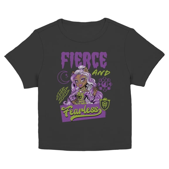 Juniors Monster High Clawdeen Fierce And Fearless T Shirt