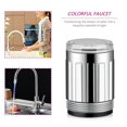 thumbnail image 2 of Novelty Design 7 Color RGB Colorful LED Light Water Glow Faucet Tap Head Home Bathroom Decoration Stainless Steel Water Tap, 2 of 5