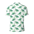thumbnail image 4 of Rocae Sea Turtle for Men's Short Sleeve Polo Shirt, Quick Drying Performance Moisture Wicking Sports Men's Golf Shirt XX-Large, 4 of 9