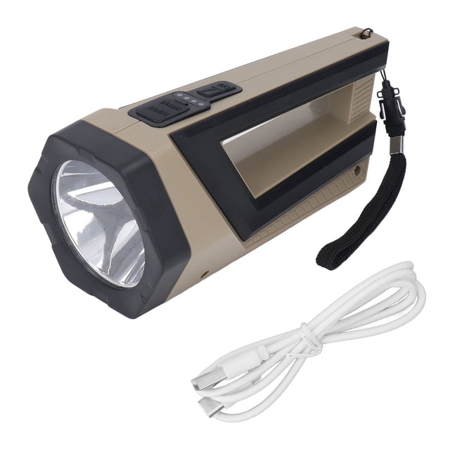 Torche à Affichage de Puissance, Lampe de Poche Portable à Haute Puissance LED