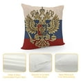 thumbnail image 4 of Ollo0ord Russian Eagle Flag and Linen Body Pillow Cover Soft Sofa Pillow Cases Durable Body Pillowcases 18x18in, 4 of 5