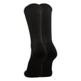 thumbnail image 2 of TCK Prosport Athletic Crew Socks - Solid Black, X-Large (1 Pair), 2 of 2