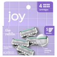 thumbnail image 3 of Joy Five Bladed - Recambios de cuchillas de afeitar para mujer, 4 unidades, 3 of 11