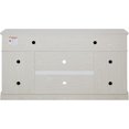thumbnail image 5 of Retro TV Stand for 65 Inch TV, TV Console Cabinet with Storage, Entertainment Center for Living Room Bedroom Meeting Room, Media Console with Adjustable Shelves Door, White-37.1‘’H, 5 of 7