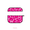 Pink, variant on abbyrose Leopard AirPod Case