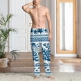 thumbnail image 2 of Naloa Sea Underwater Jellyfish Pajama Pants Men, PJ Bottoms, Sleep & Lounge Pants-Large, 2 of 6