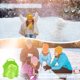 thumbnail image 3 of Modelos De Nieve De Dinosaurio Clip para hacer bolas de nieve en forma de dinosaurio 3D deporte divertido para niños actividades al aire libre Sywqhk libre de BPA, 3 of 8
