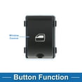 thumbnail image 3 of Power Window Switch No.8E0959855 Window Control Switch for Audi A4 2002-2008 Black, 3 of 7