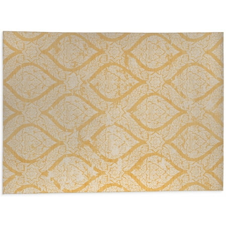 

Rain Mustard Kitchen Mat by Kavka Designs
