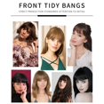 thumbnail image 5 of Fake Invisible Synthetic Bangs Front Fringes Clip In Hair Pieces Air Bangs Fiber Good Hair Styling Accessories Hairpieces, 5 of 5