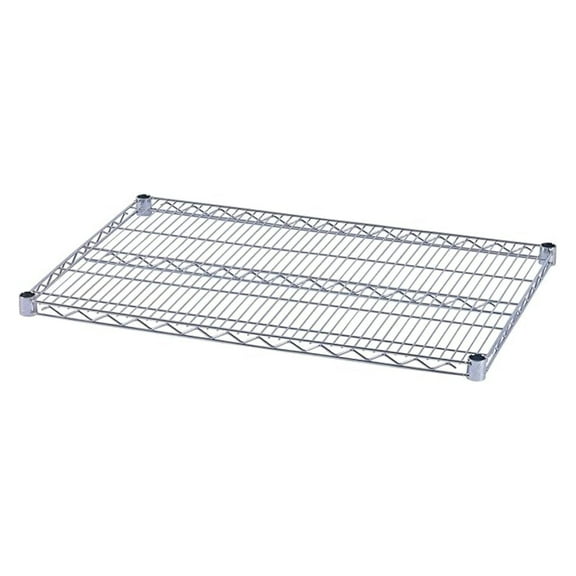 ALESW583624SR Industrial Wire Shelving 36 in. x 24 in. Extra Wire Shelves - Silver (2-Piece/Carton)