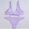 thumbnail image 5 of LoyisViDion Women Swimsuits On Clearance Women'S Fashion Bikini Set Swimsuit Two Piece Filled Print Swimwear Beachwear Purple L, 5 of 6