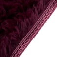 thumbnail image 6 of Mascarry Shaggy Fluffy Area Rug for Living Room, Ultra Soft Bedside Bedroom Carpets, Wine Red, 6 of 8