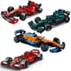 thumbnail image 2 of Nuevos bloques de construcción de coches de carreras de velocidad de ciudad de Fórmula 1 rojos técnicos MOC Bricks modelo de vehículo deportivo famoso juguete de ensamblaje regalo para niños, 2 of 5