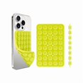 thumbnail image 1 of wonima44 1 Pack Silicone Suction Cup Phone Case Mount Double Sided, Phone Accessories Hands-Free Strong Grip Holder for Selfies and Videos, Silicon Phone Stand Sticky for iPhone and Android Green, 1 of 1