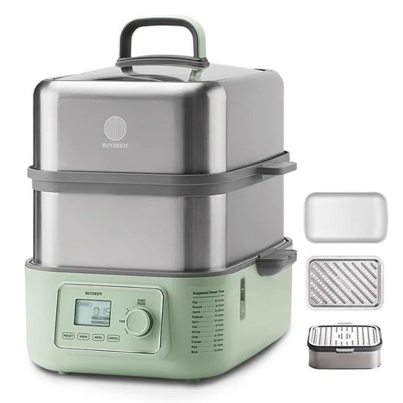 Vaporizador eléctrico de alimentos BUYDEEM G67US-A503 1500 W 14 qt