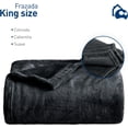 thumbnail image 2 of Cobija Bluelander King Size, Diseño Liso, Negro, 2 of 6