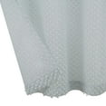 thumbnail image 5 of Mia Embellished Grommet Sheer Curtain Drape Panels, Set of 2 with Tiebacks, Light Grey, 38" x 63", 5 of 9
