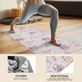 thumbnail image 4 of Fantasy Princess Castle Pattern Hot Yoga Mat Towel Non Slip for Hot Yoga - Quick-Drying Yoga Mat Cover with 4 Corner Pockets with Travel Bag - Hot Yoga Towel Non Slip 70"x26", 4 of 6