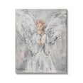 thumbnail image 4 of Stupell Industries Heaven's Angel in Prayer Vintage Farmhouse Portrait, 36 x 48, Design by Debi Coules, 4 of 5