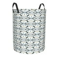 thumbnail image 2 of XMXT Collapsible Laundry Basket, Retro Style Persian Pattern Waterproof Laundry Hampers Storage Baskets Dirty Clothes Hamper, 40L, 2 of 8