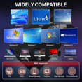 thumbnail image 5 of External Cd/dvd Drive For Laptop, 7 In 1 Usb 3.0 Dvd Player Portable Cd/dvd Burner, Cd Rom External Dvd Drive For Laptop Compatible With Laptop Deskto--, 5 of 5
