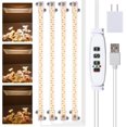 thumbnail image 1 of LED Plant Growing lamp K Full Spectrum Grow Light Strips for Indoor Plants withTimer & Dimmable Levels Sunlike Grow Light for House Hydroponics Succulent, 1 of 8