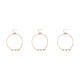 thumbnail image 3 of Sonducket Tobillera de aleación hermosa en forma de rosa, adorno de cadena de tobillo Simple, adorno para pies, accesorio de moda, joyería para Type1 NO1, 3 of 6