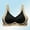 Black, variant on Women's Seamless Lace Underwear Soft Support Comfortable Breathable Fixed Cup Bra