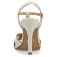 thumbnail image 3 of Journee Womens Valry Woven T-Strap Stiletto Dress Sandals, Widths Available, 3 of 9