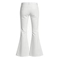 thumbnail image 5 of Trendfront Girls Flare Pants Good Letter Graphic Button Waist Belt Loops Pocket Detail Casual Bell Bottoms, 5 of 5