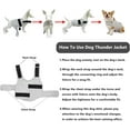 thumbnail image 4 of Dog Jacket, Skin-friendly Calming Shirt for Dogs - Dog Vest for Thunder and Separation, Coat for Dogs, 4 of 7