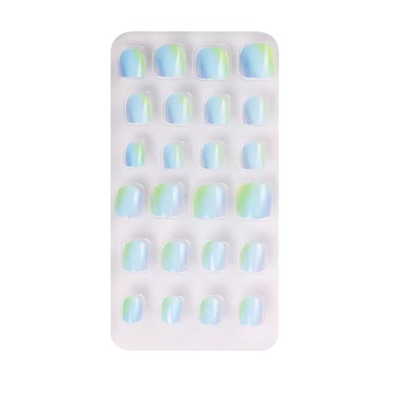 Seitruly 1 juego de envolturas navideñas para uñas Dibujos animados Niños adorables Kit de manicura Regalos Type3 NO3