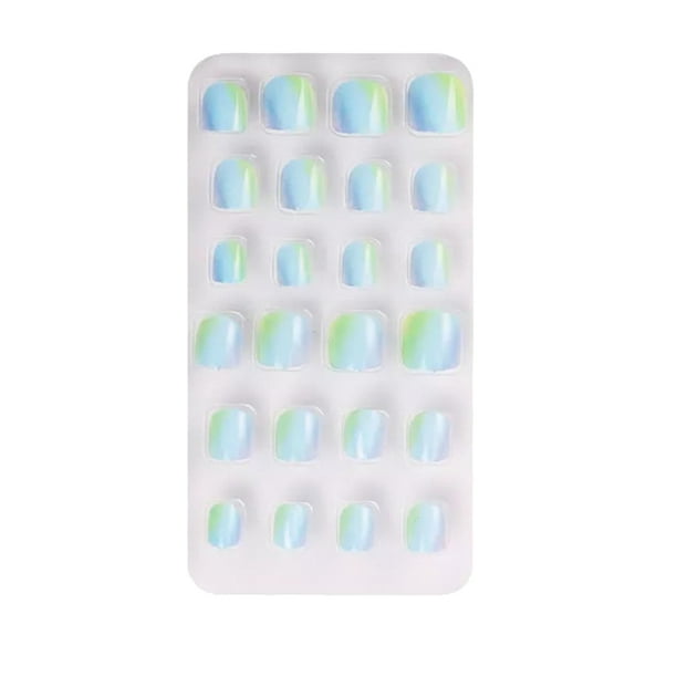 Seitruly 1 juego de envolturas navideñas para uñas Dibujos animados Niños adorables Kit de manicura Regalos Type3 NO3