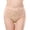 Khaki, variant on Women's Panties Custom High Waist Striped Tangas No Show Bikini for Women Underwear Thong Pink One Size