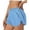 bleu, variante sur Iyufng Shorts Athlétiques d'Été pour Femmes Taille Élastique Séchage Rapide Shorts de Yoga avec Poches pour Entraînement Course Gym