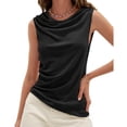 thumbnail image 4 of Sleeveless Summer Solid Color Women Tank Tops, 4 of 5