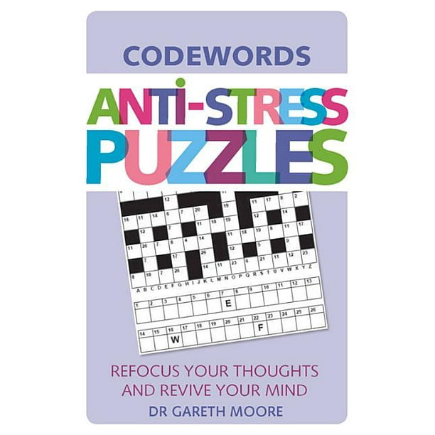 AntiStress Puzzles AntiStress Puzzles Codewords (Paperback