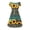 Aztec Ethnic, variant on Aztec Ethnic Summer Dresses for Women Plus Size 4XL Casual Summer Dresses for Women Midi with Sleeves Flexible Swing Dresses for Women Knee Length with Wide Meckline for Vacations