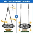 thumbnail image 4 of Tree Swing Odoland Spider Web 900D Oxford 110 cm para niños, 4 of 7