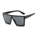 thumbnail image 2 of Gafas De Sol cuadradas De gran tamaño para mujer, lentes De Sol De lujo, Estilo Vintage, marca De diseñador, montura grande, 2 of 5